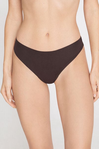 Laser Cut Organic Cotton and Recycled Lace Brazilian Briefs