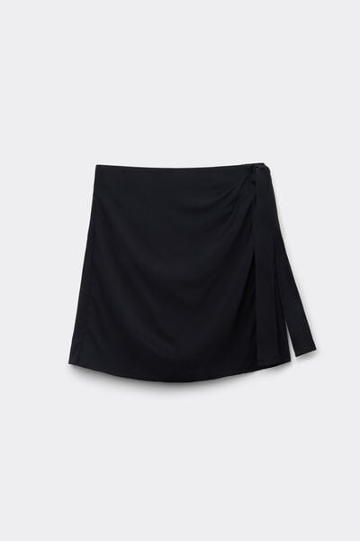 SKIRT Trousers CANVAS VISCOSE