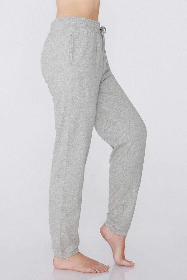 Joggers with Welt Pocket and Drawstring  