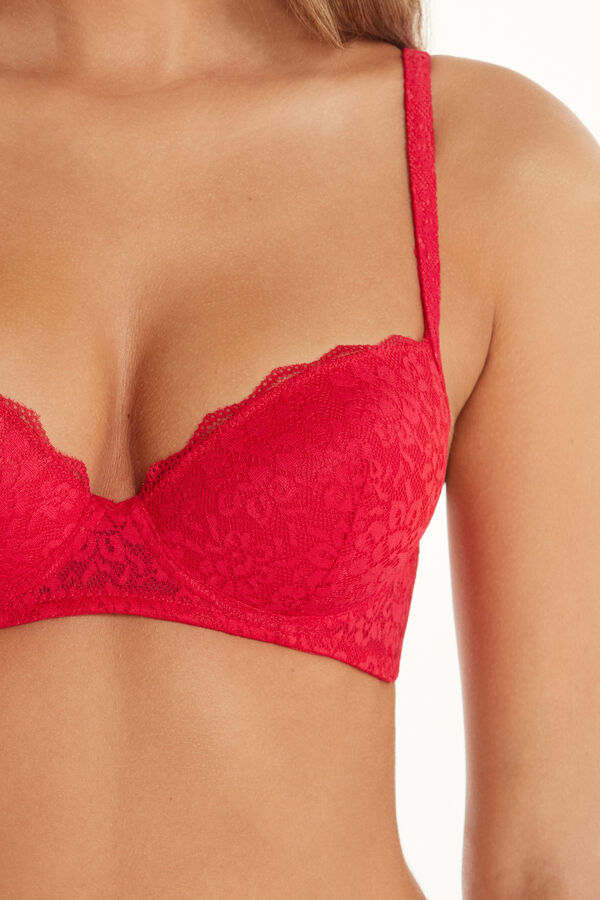 Wien Recycled Lace Slightly Padded Balconette Bra  