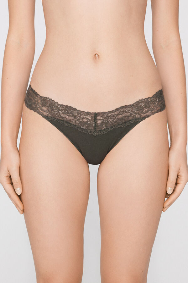 Brasiliana Cotone e Pizzo Riciclato  