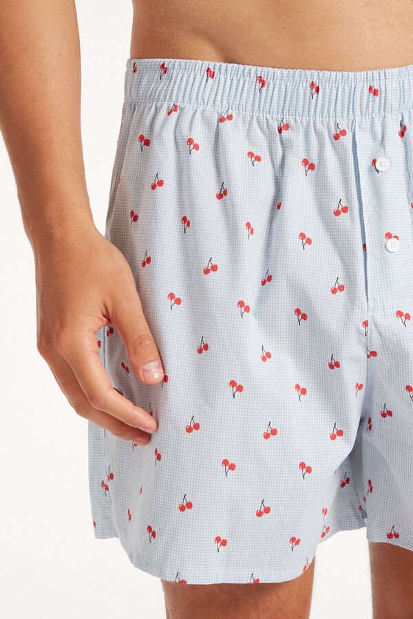 Patterned Cotton Cloth Boxers  