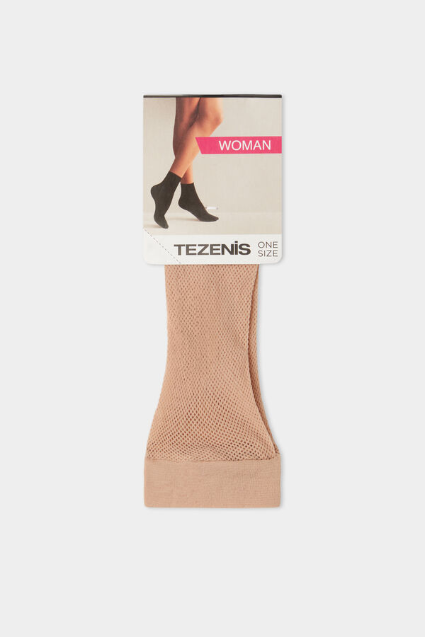 Micro-Fishnet Socks  