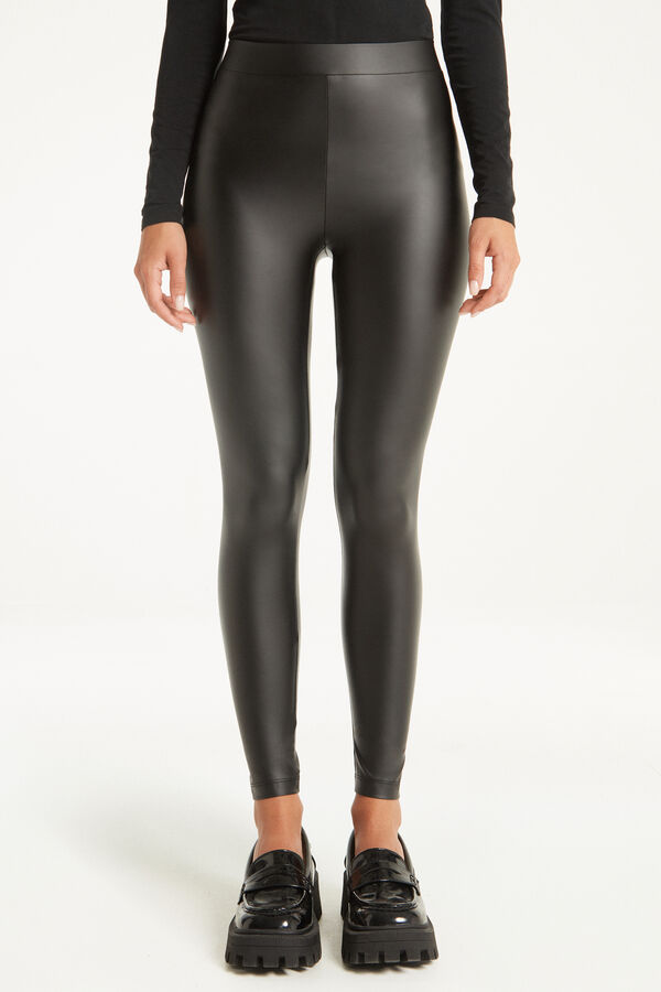 Leggings Piel Sintética | Tezenis