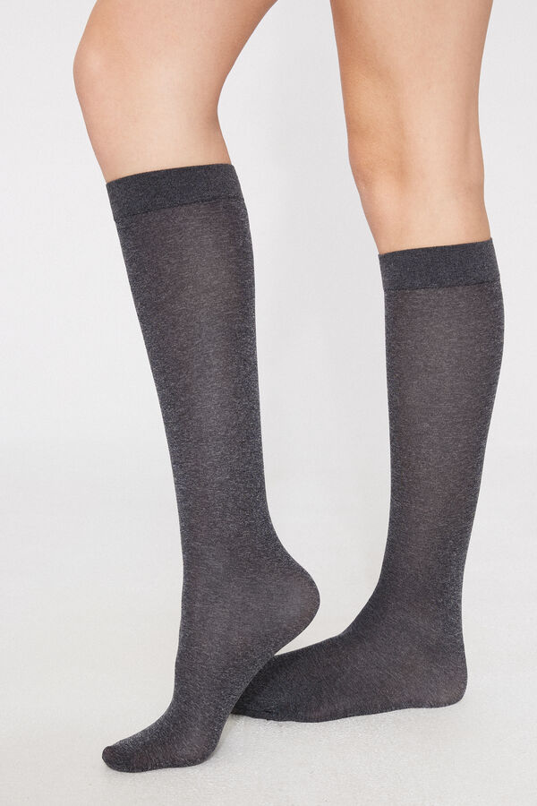 50 Denier Soft Microfibre Knee-Highs  