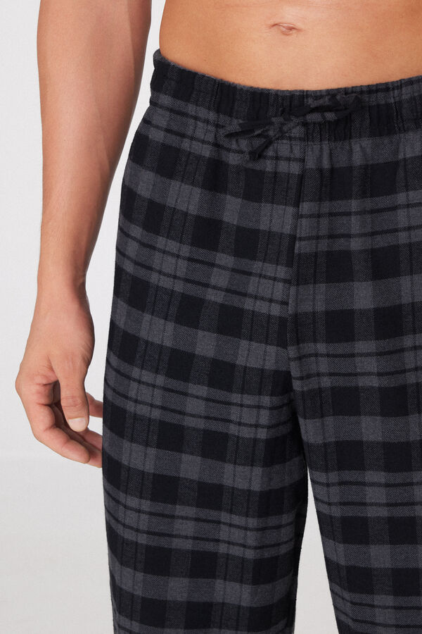 Long Flannel Trousers  
