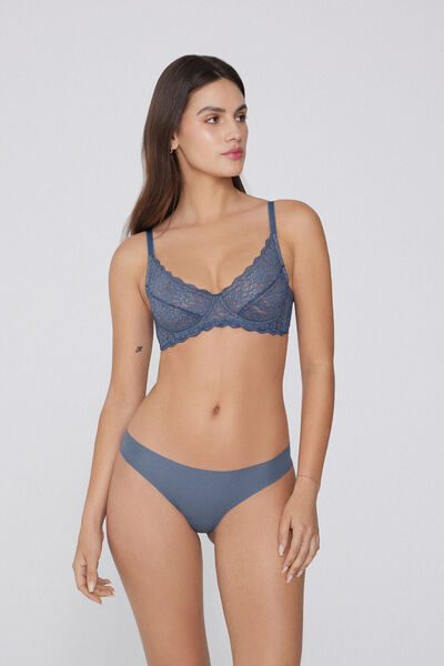Paris Recycled Lace Unpadded Balconette Bra