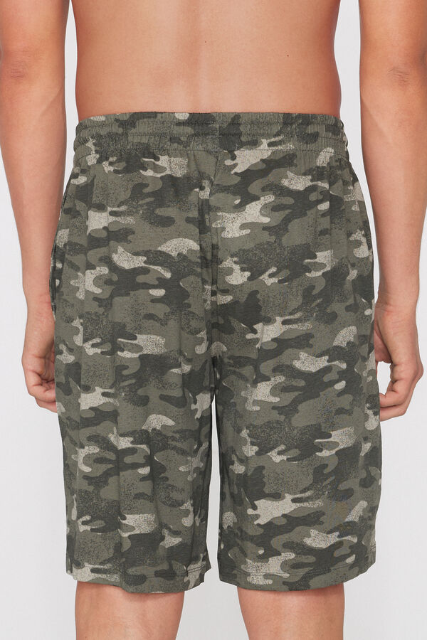 Pantalones Cortos 100&nbsp;% Algod&oacute;n Estampado  