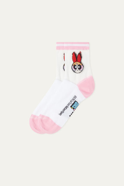 Krátké Bavlněné Ponožky s Potiskem Raketové Holky