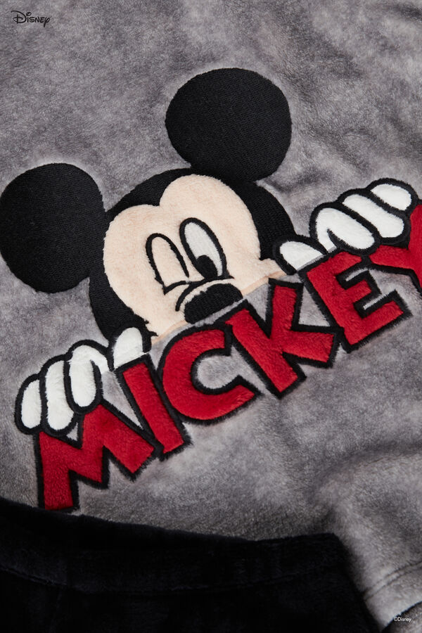 Boys’ Disney Mickey Mouse Long Fleece Pyjamas  
