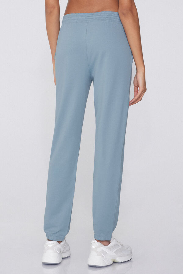 Joggers with Welt Pocket and Drawstring  
