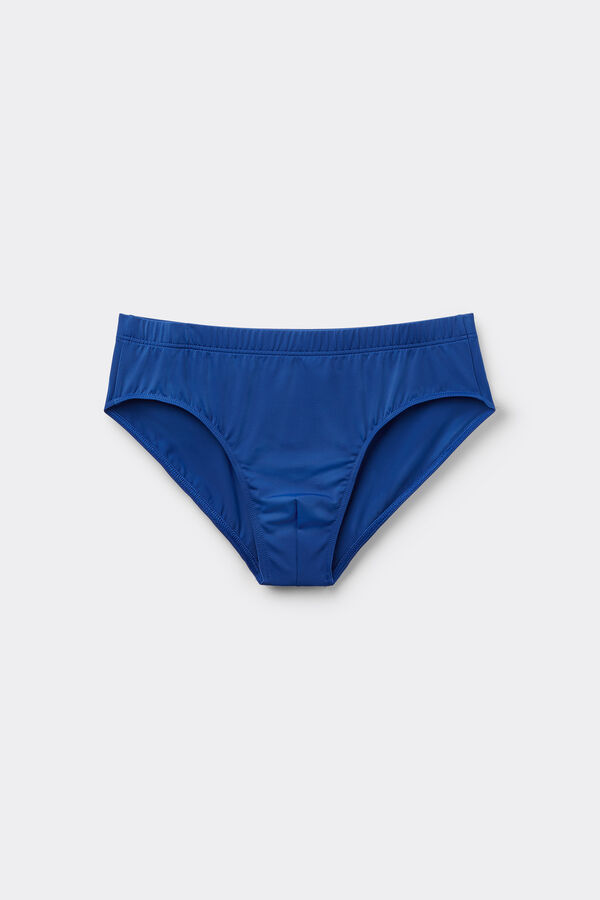 Costume Slip Basic Microfibra Tinta Unita  