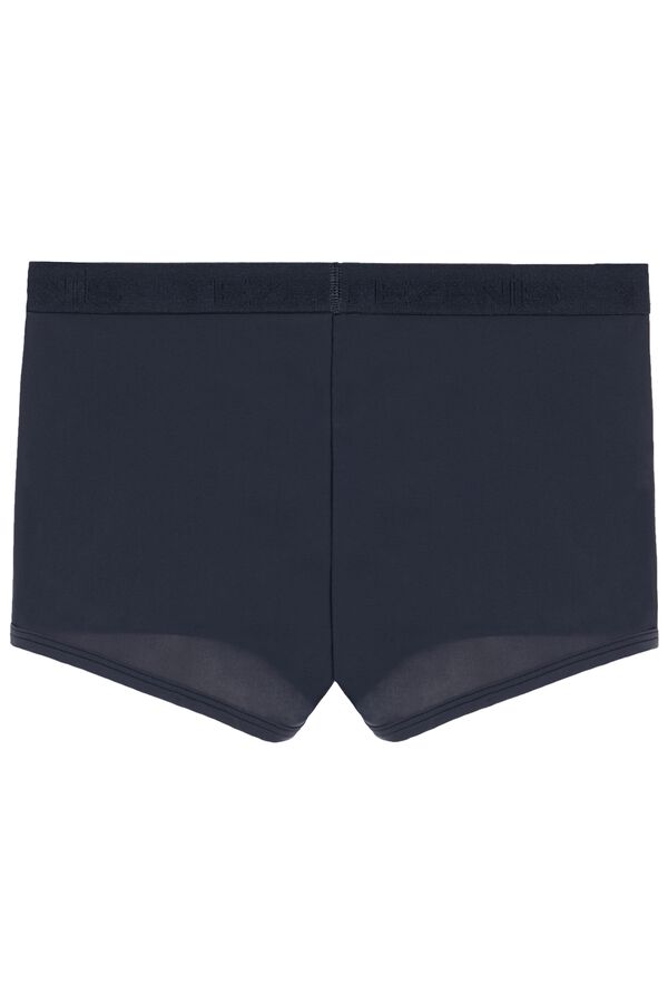 Microfibre Boxer Shorts with Elasticated Logoed Waistband  