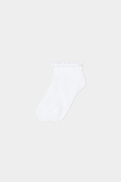 Patterned Cotton Trainer Socks