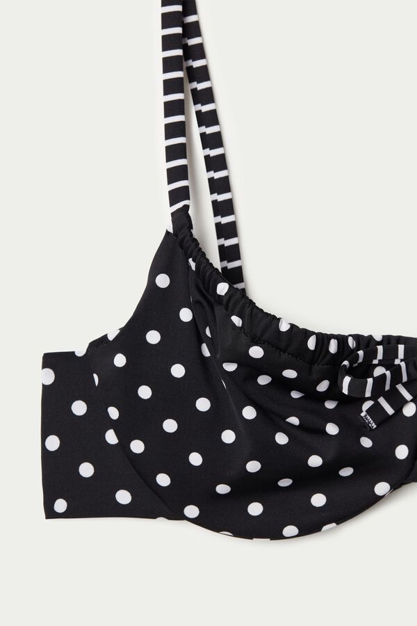 Acapulco Rose Bikini Bottom - Polka Dot