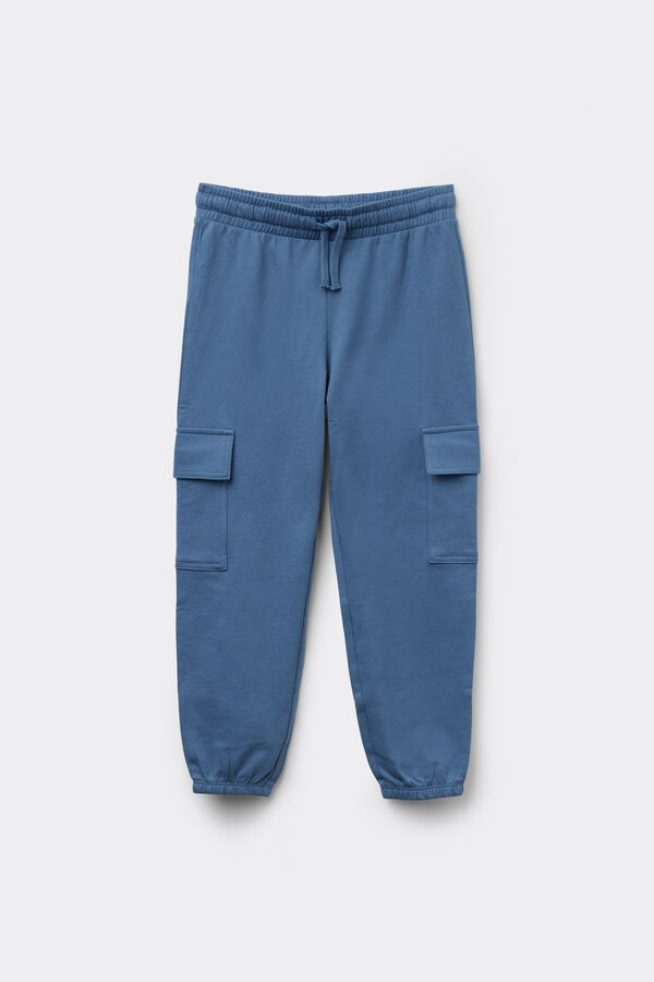 Детские Брюки Карго Унисекс из Футера  