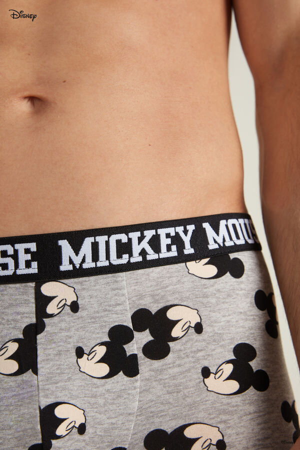 Bavlněné Boxerky Potisk Mickey Mouse  