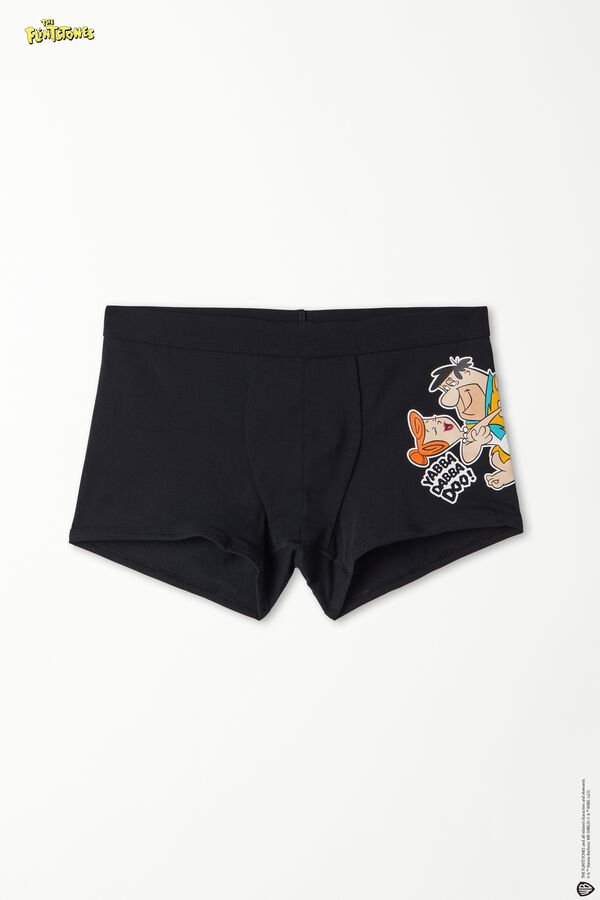 Boxer Coton Imprimé Flintstones  