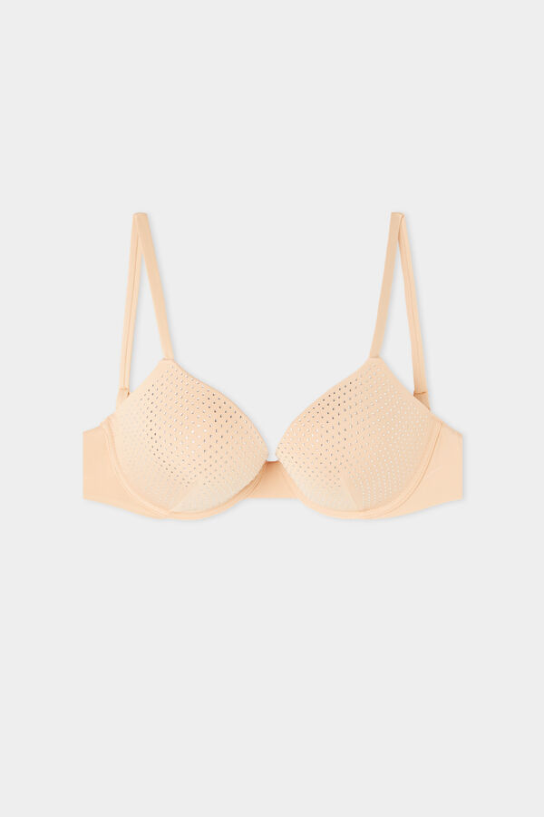 Luxe padded push-up bikini top Cup A - E for €29.99 - Perfect