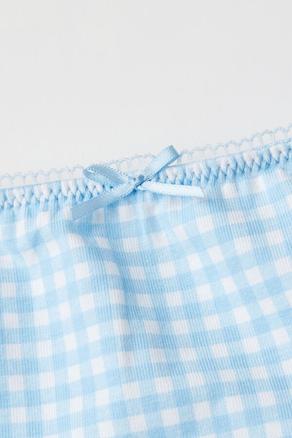 Girls’ Basic Printed Cotton Panties  