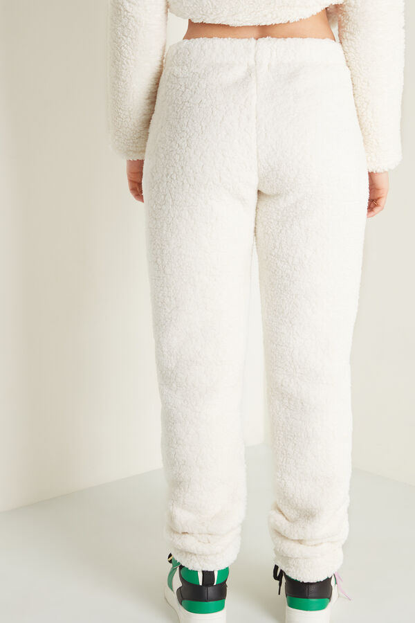 Long Fleece Sweatpants with Large Pockets  