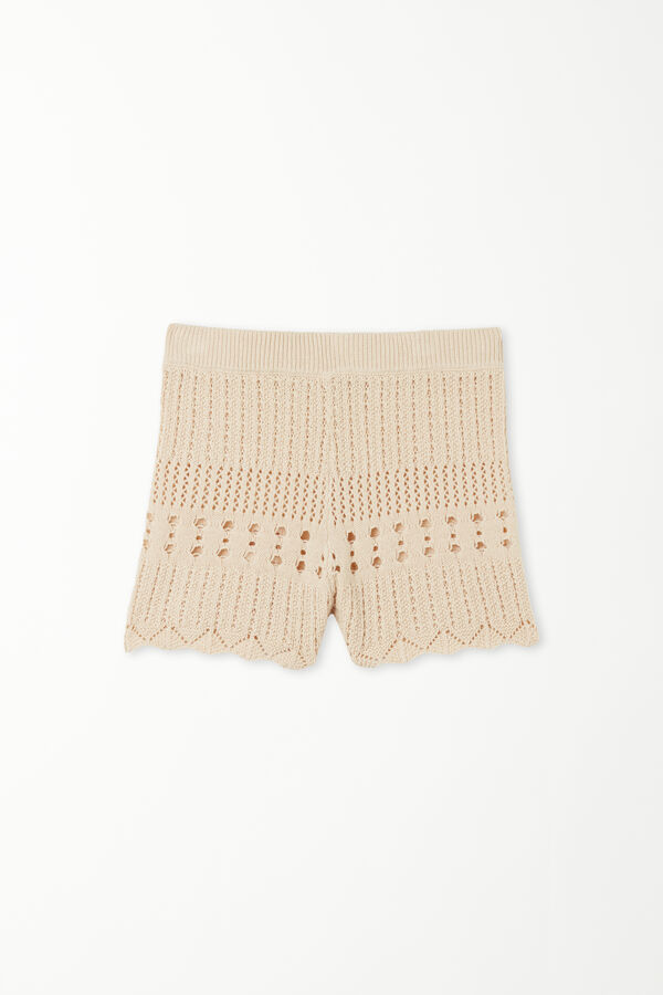 Short Taille Haute Crochet  