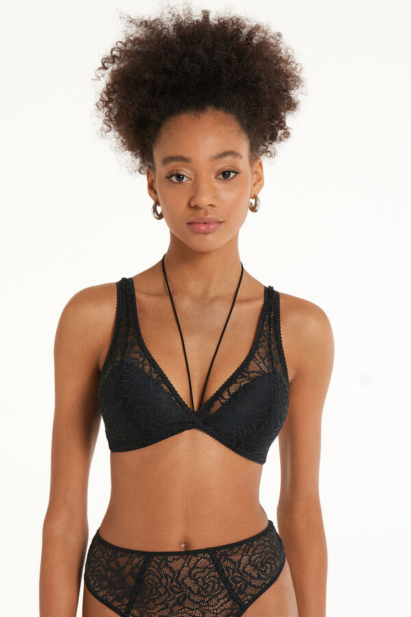 LACE LIGHTLY LINED TRIANGLE BRA