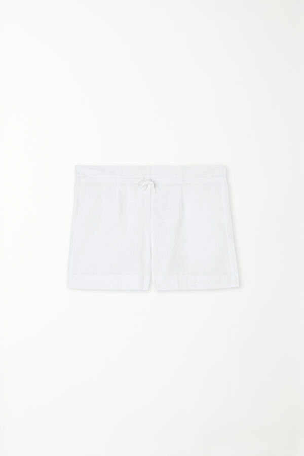 Super Light Cotton Shorts with Drawstring  