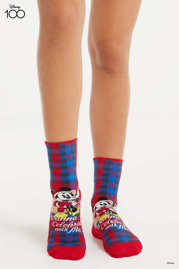 Disney 100 Print Non-Slip Socks - Grip socks - Women