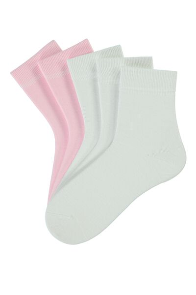 Ľahké Krátke Bavlnené Ponožky, 5 Párov