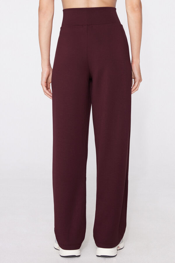 Soft Touch Straight-Cut Trousers  
