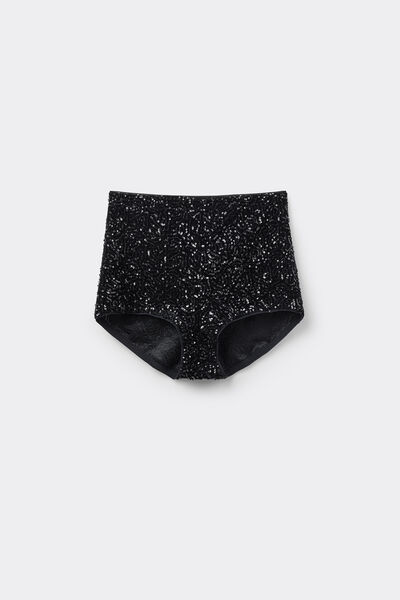 Pailletten-Hotpants