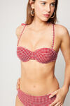 Haut de Bikini Bandeau Rembourr&eacute; Summer Vichy