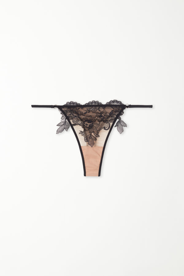 Parisienne Lace String Thong  