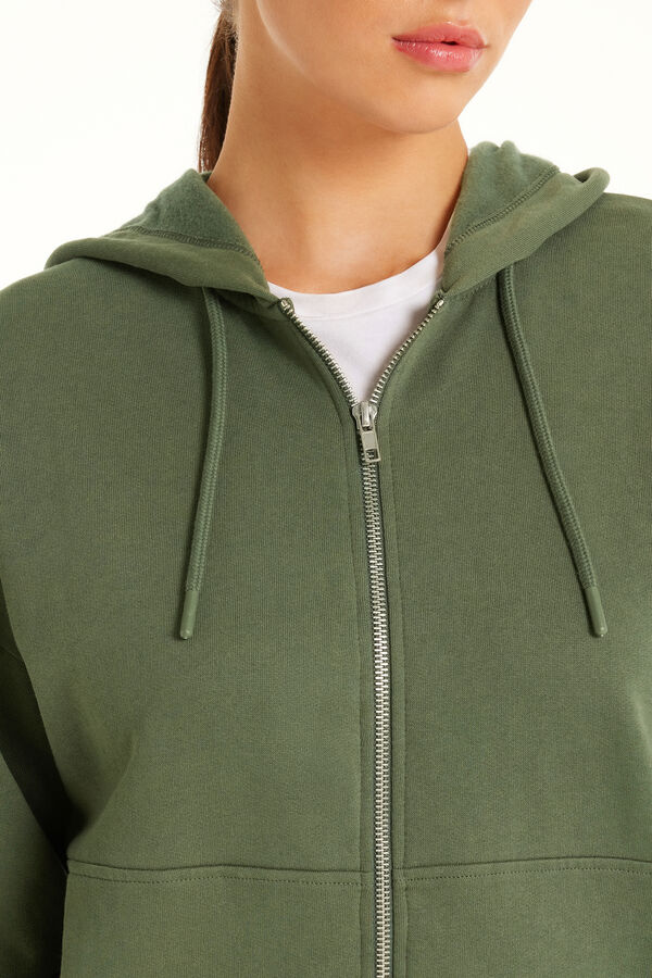 Long Sleeve Zip-Up Hoodie  