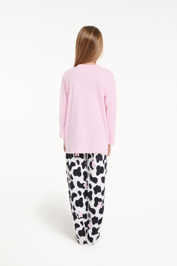 “Princess” Print Long Cotton Pyjamas  