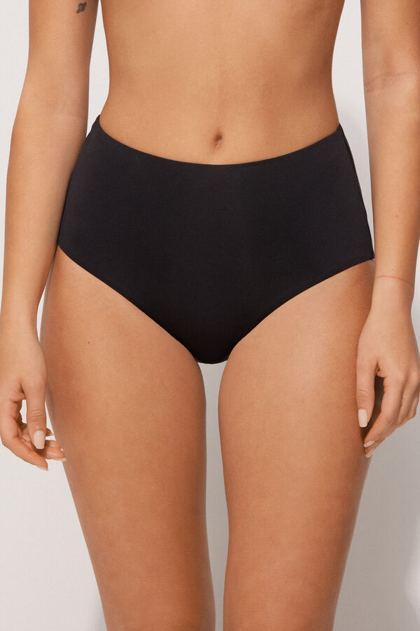 Recycled High-Waist Bikini Briefs  