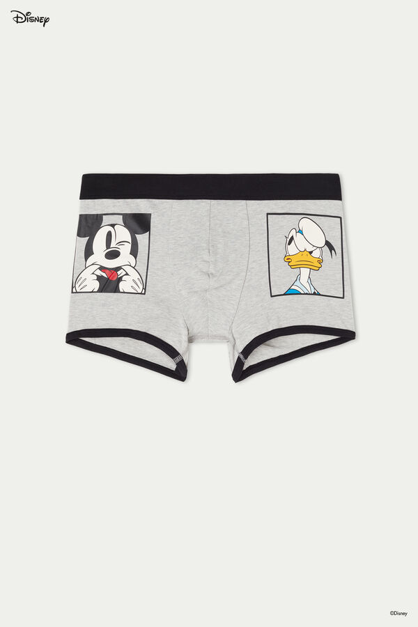 Disney Mickey Mouse Print Cotton Boxers  