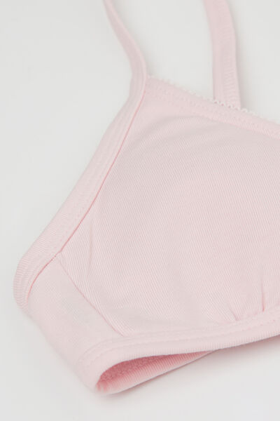 Бюстгальтер Трикутник зі Знімним Ущільнювачем для Дівчаток