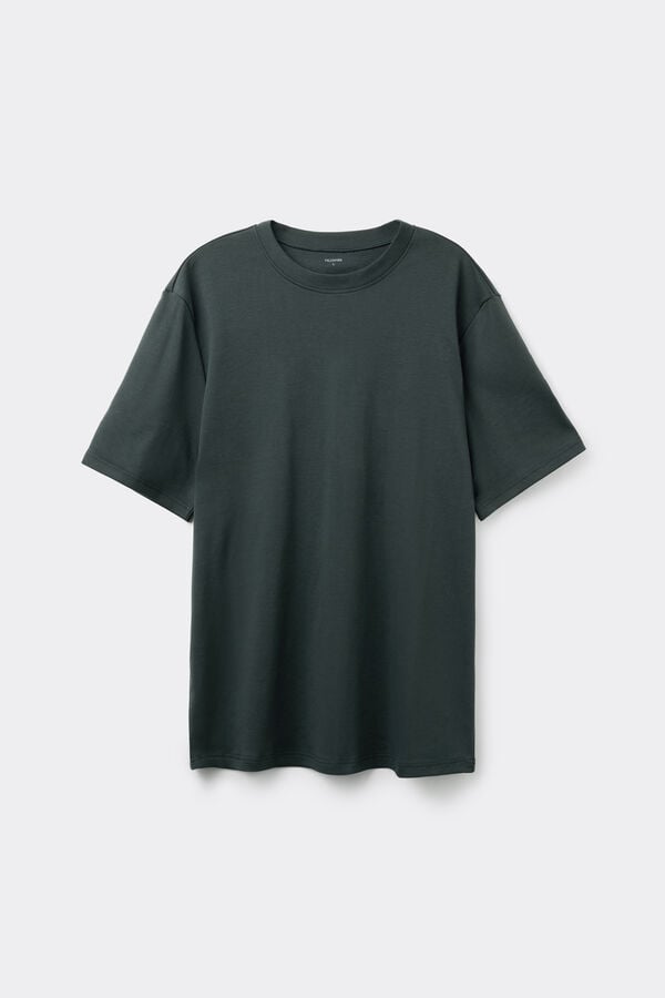 100% Heavy Cotton Round Neck T-Shirt  