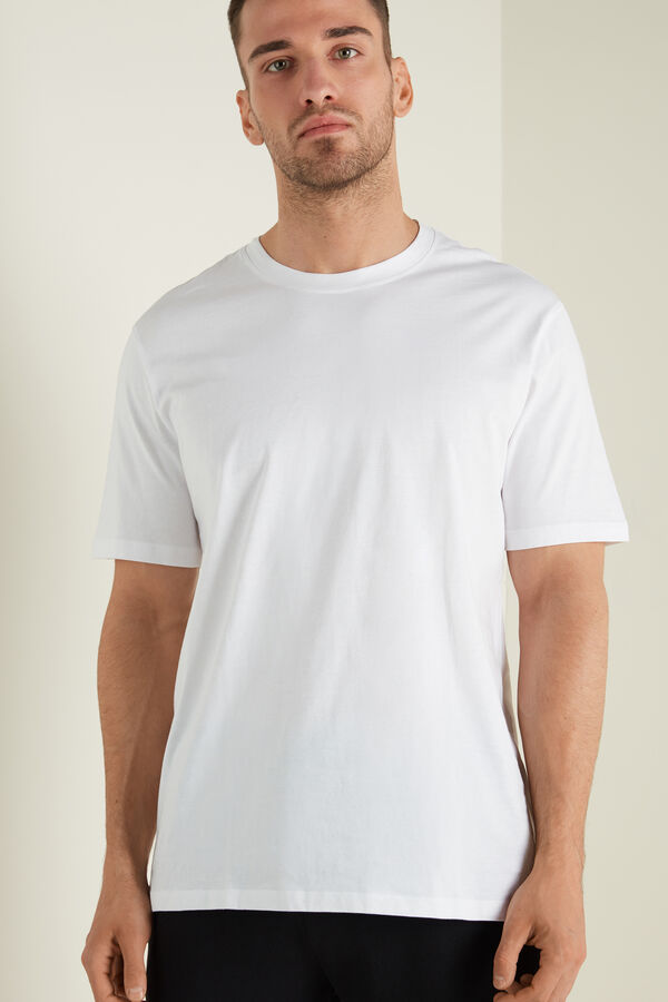 T-shirt Basique Ample en Coton  