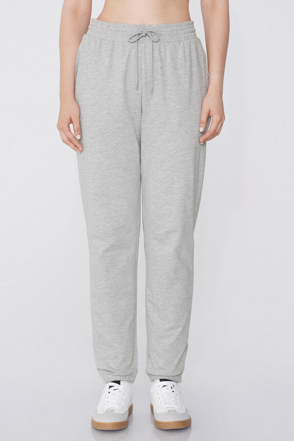 Joggers with Welt Pocket and Drawstring  