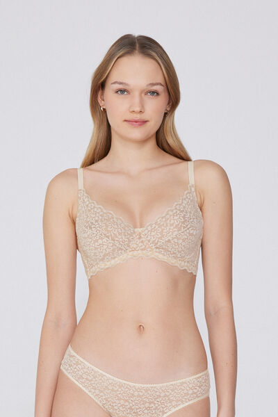 Paris Recycled Lace Unpadded Balconette Bra