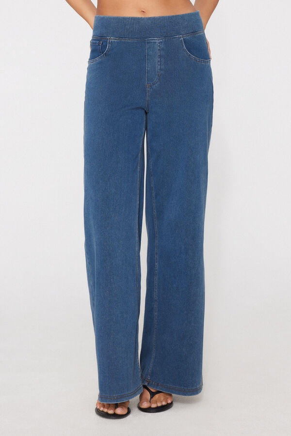 Pantapalazzo Denim Extra Stretch  