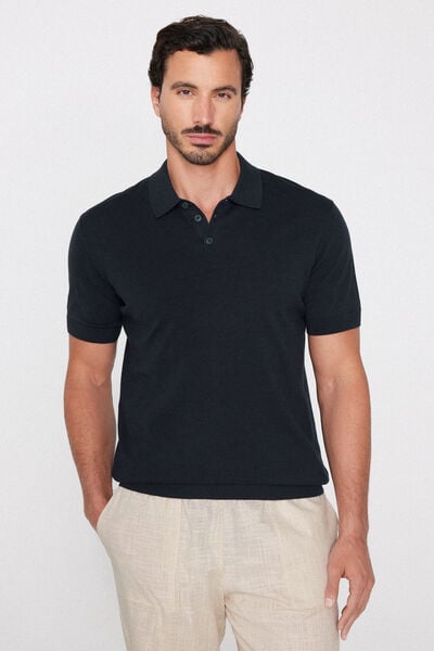 Polo Mezza Manica in Cotone