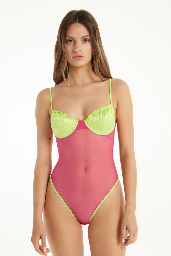 Body Balconnet Colorful Tulle  