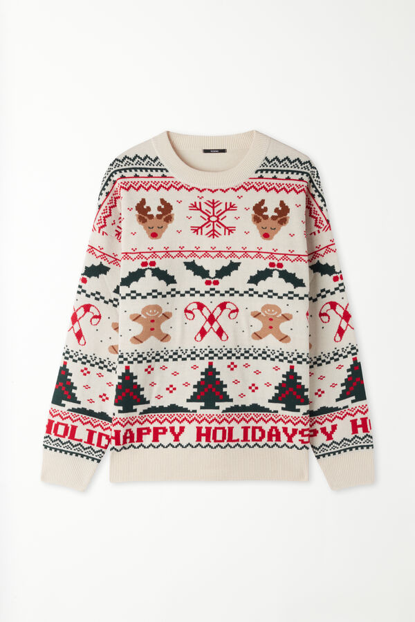 Unisex Long-Sleeve Christmas Sweater  