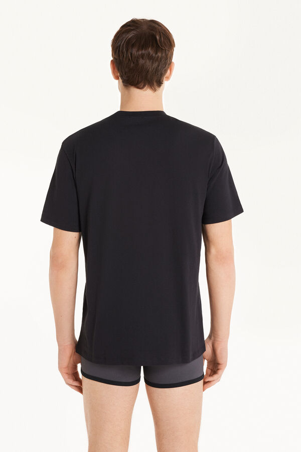 Basic Relaxed-Fit Cotton T-Shirt  