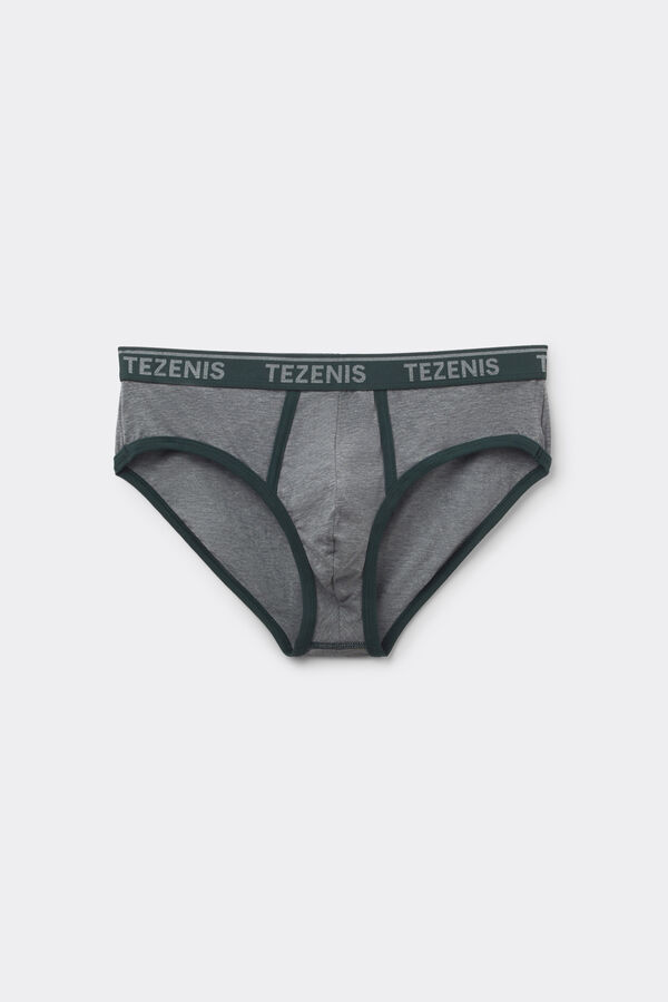Slip homme &agrave; bords contastants  