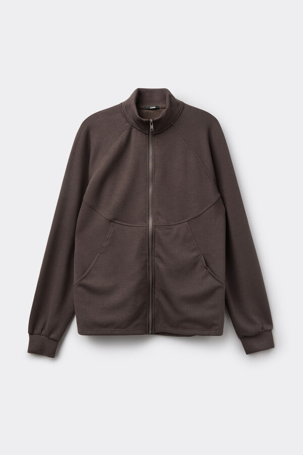 Felpa con Zip Costina Superior Softness  